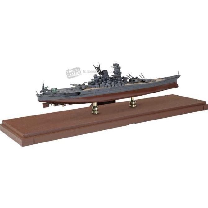 Diecast Kapal Perang Ijn Yamato Japan Full Hull Ship 1/700 By Fov