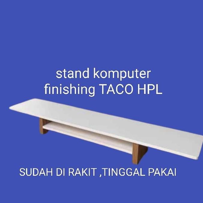 stand desk monitor/stand monitor/monitor desk/meja monitor/meja komputer/dudukan monitor/