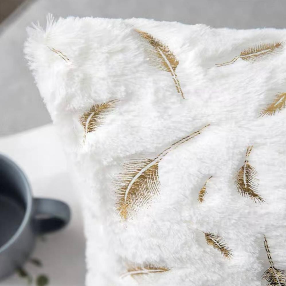 Sale Utama Jakarta - Uj058 Sarung Bantal Sofa  Bulu Mewah / Sarung Bantal Sofa Modern 42X42Cm Ghs-55