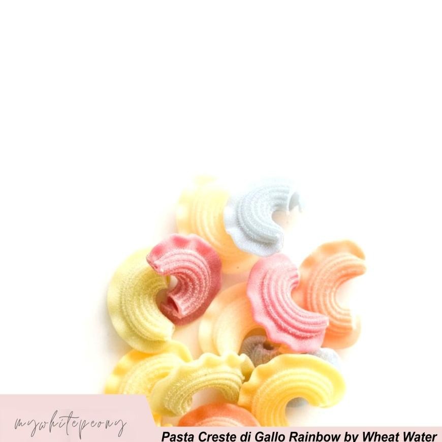 

ready Pasta Creste di Gallo Rainbow dari Wheat & Water 400 Gram murah