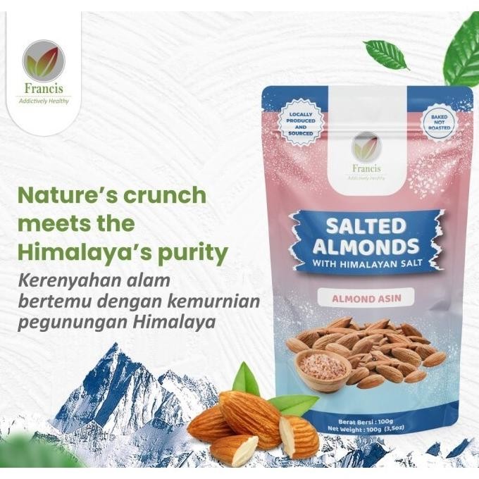 

ready Salted Almonds / Almond Asin murah