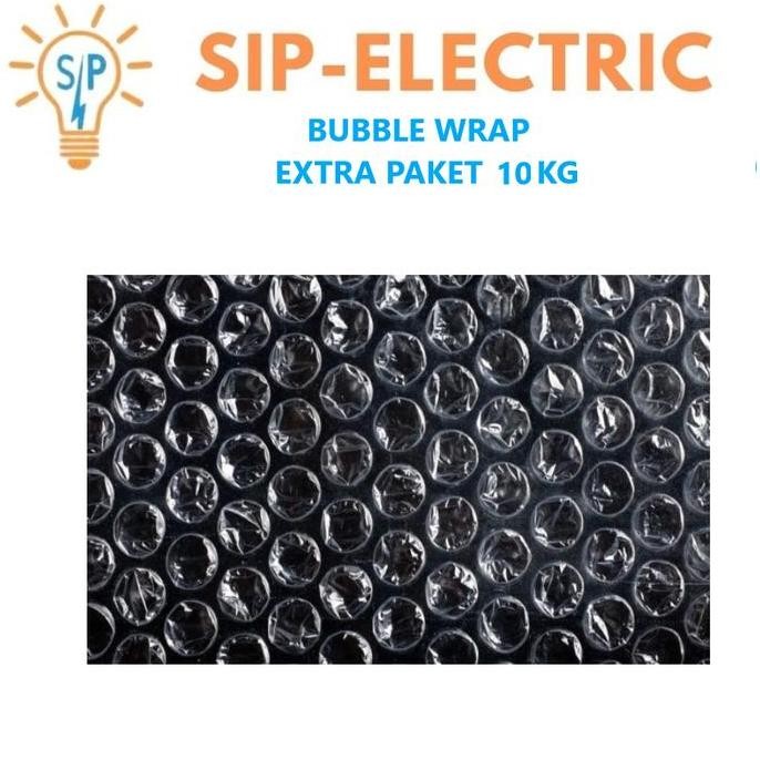 

ready stock BUBBLE WRAP EXTRA KHUSUS KONSUMEN SIP_ELECTRIC SIZE XL PAKET +- 10 KG