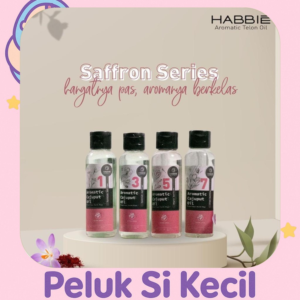 Minyak Kayu Putih Habbie - Saffron Series