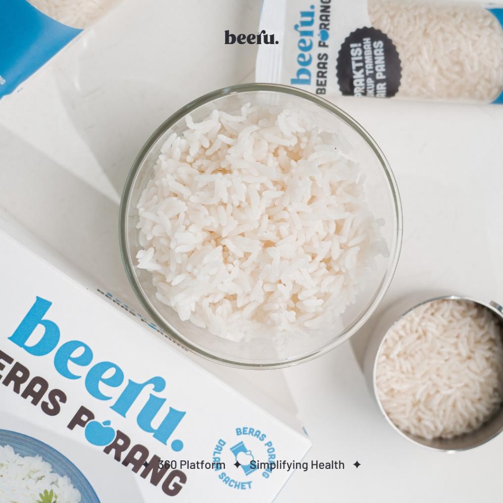 

ready Beeru Beras Porang Pouch 500 gram - Shirataki Konjac Rice murah