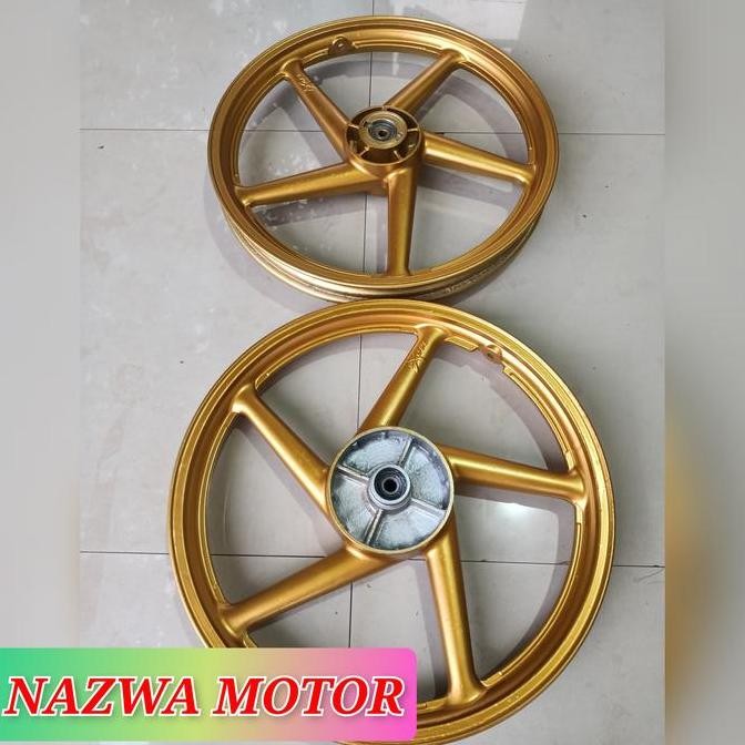 VELG RACING SUZUKI SMASH SHOGUN SATRIA LUMBA ORIGINAL REPAINT