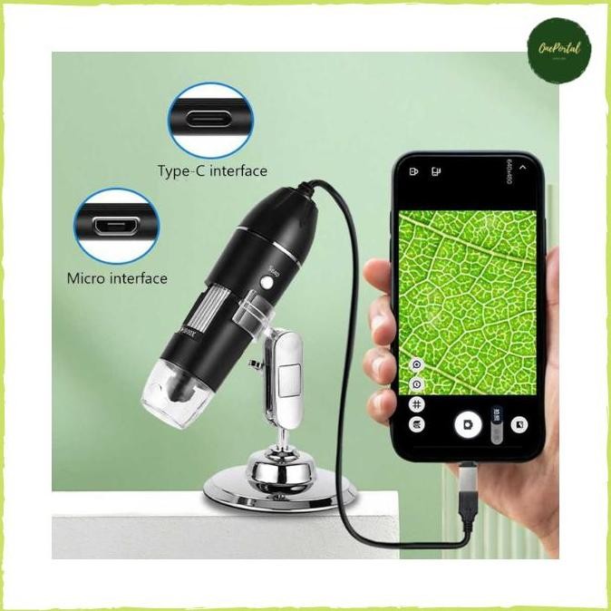 

Mikroskop Digital Portable 1600X Magnification Microscope Led Light