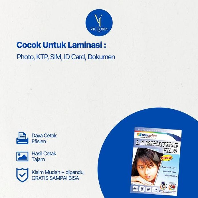 

baru Kertas Laminating Glossy Blueprint A4 Kertas Laminating Blueprint
