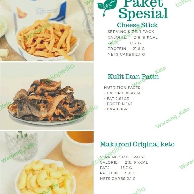 

Promo Paket Hemat Snack Keto Friendly
