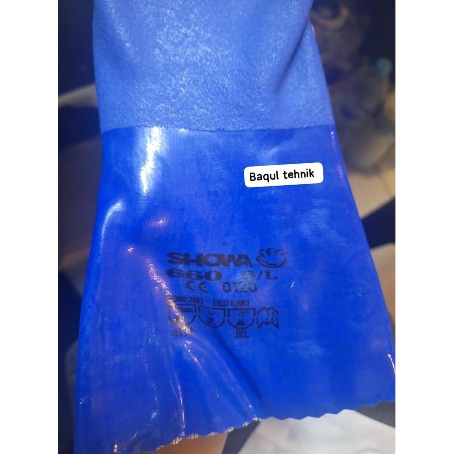 Grosir Showa 660/ Sarung Tangan Kimia/ Chemical Glove