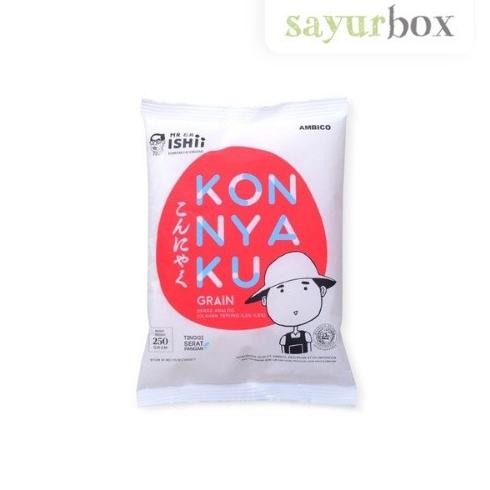 

ready Mr Ishii Shirataki Konyaku Grain 250 gram Sayurbox murah