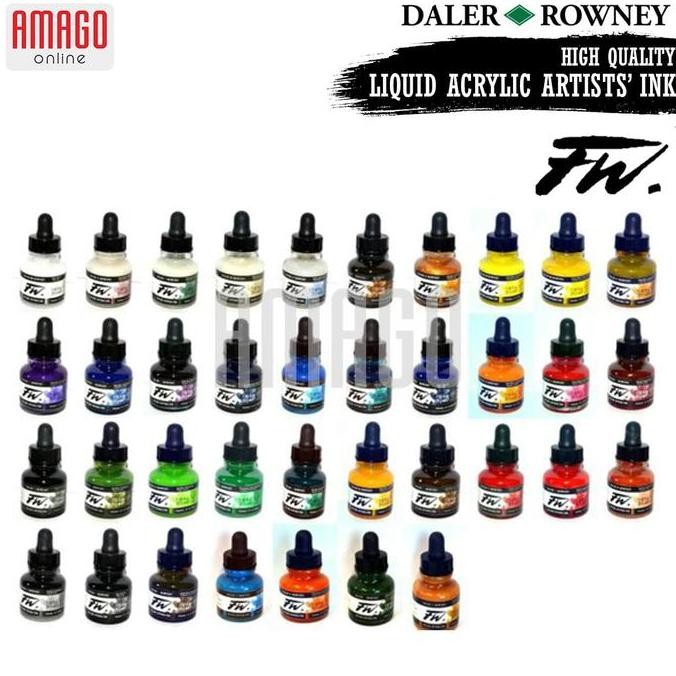 

ready DALER-ROWNEY - FW INK 29.5 ML - PAYNES GREY - 160029065