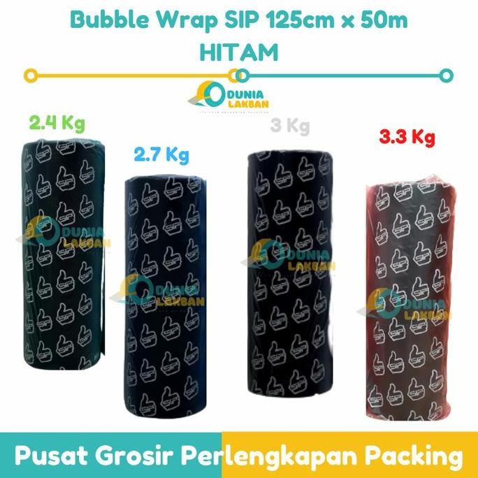 

ready stock (GOJEK) BUBBLE WRAP MERK SIP 125CM X 50 M 3.3 KG KUALITAS PREMIUM