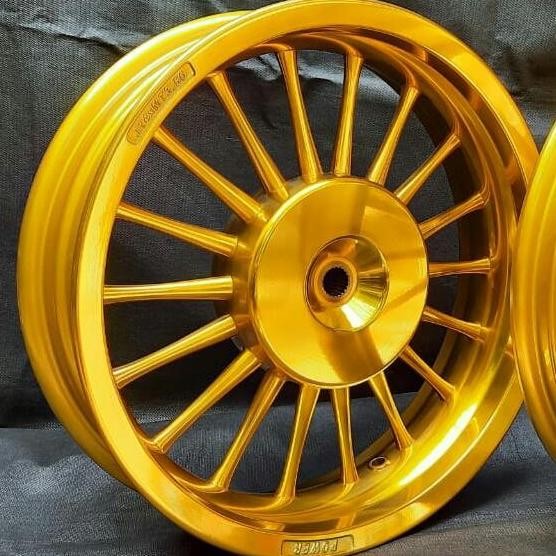 velg Vario 110 ukuran 350, Beat, Scoopy, SNI type Classic POWER Gold
