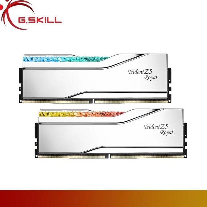 G.SKILL F5-6400J3239G32GX2-TR5S | Trident Z5 Royal 64GB (2x32GB) DDR5 6400MHz