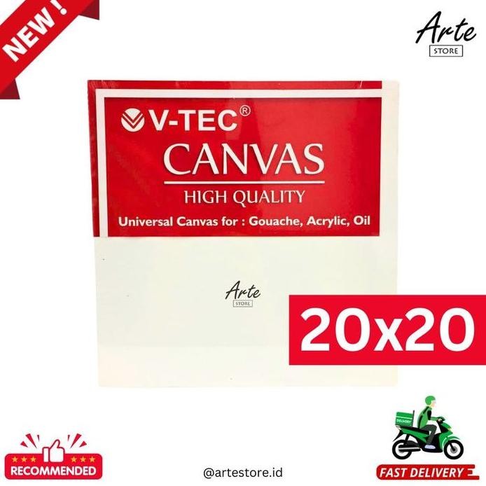 

ready Kanvas Lukis VTEC 20x20 cm
