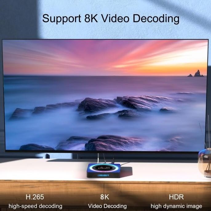 new  Android Tv Box Terbaru 2024 Tjbox X88 Pro 13 2/16GB RK3528 Bluetooth