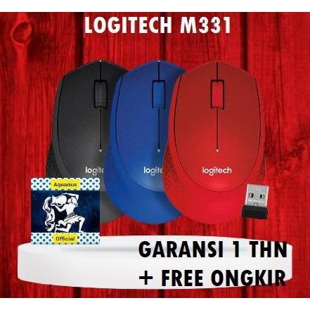 Mouse Wireles Logitech M331, M 331, Silent Plus, Replace Logitech M280