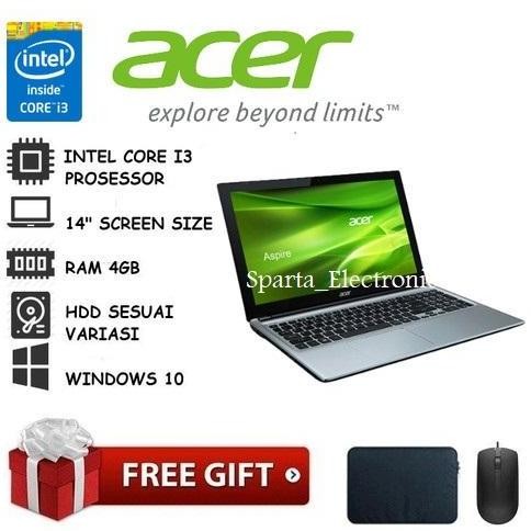 TERMURAH - Laptop ACER Aspire Core i3 Ram 8GB/1TB Windows 10 14 inch