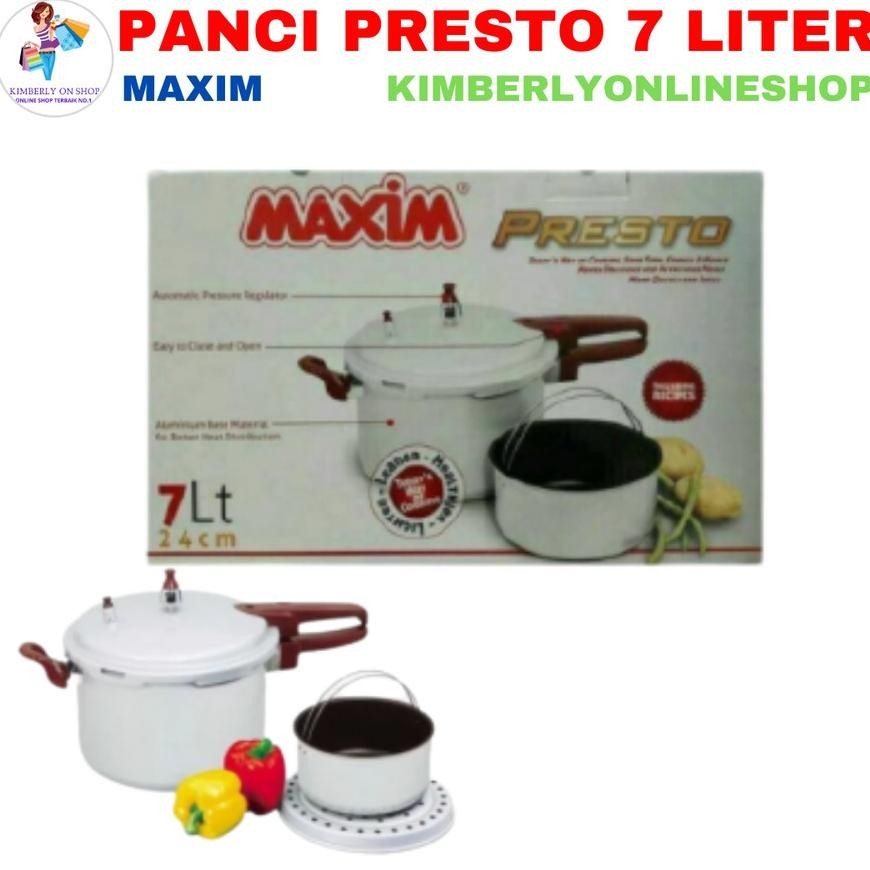 Panci Presto 7 Liter 24 Cm Maspion Trend