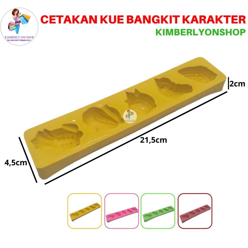 Cetakan Kue Bangkit Plastik Cetakan Kue Nastar Sagu Keju Karakter Trending