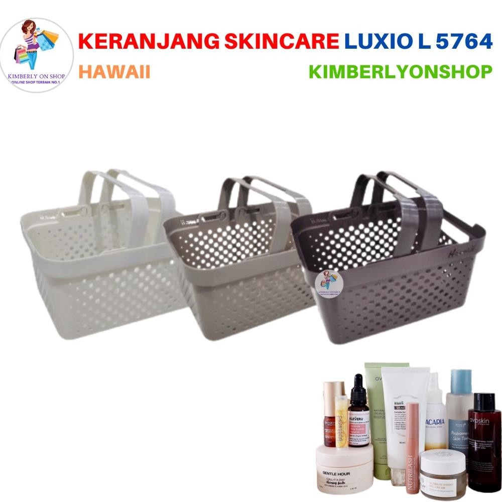 Keranjang Serbaguna Luxio L Keranjang Skincare Hawaii 5764 Stok
