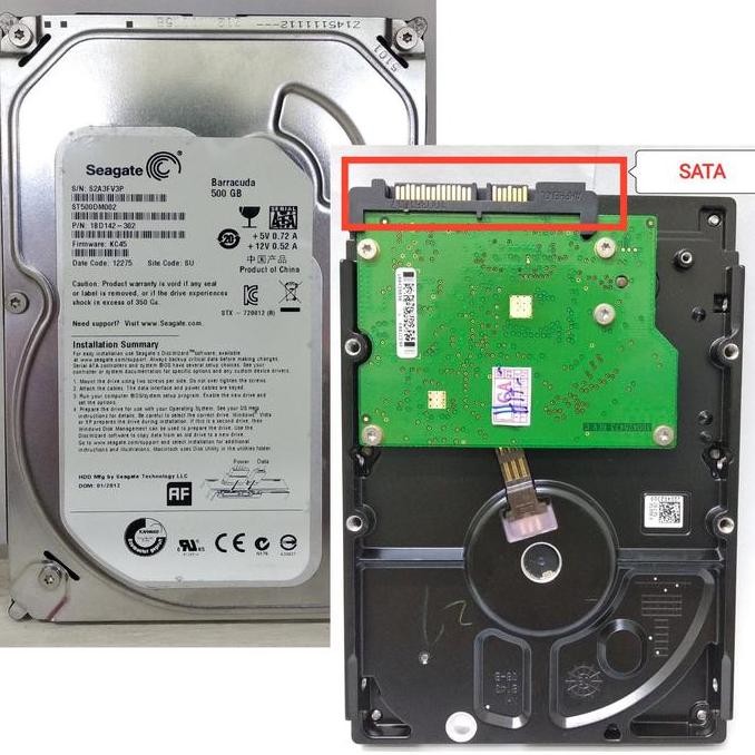 Hardisk / hdd internal ps2 250Gb/500Gb 3.5inch sata full game