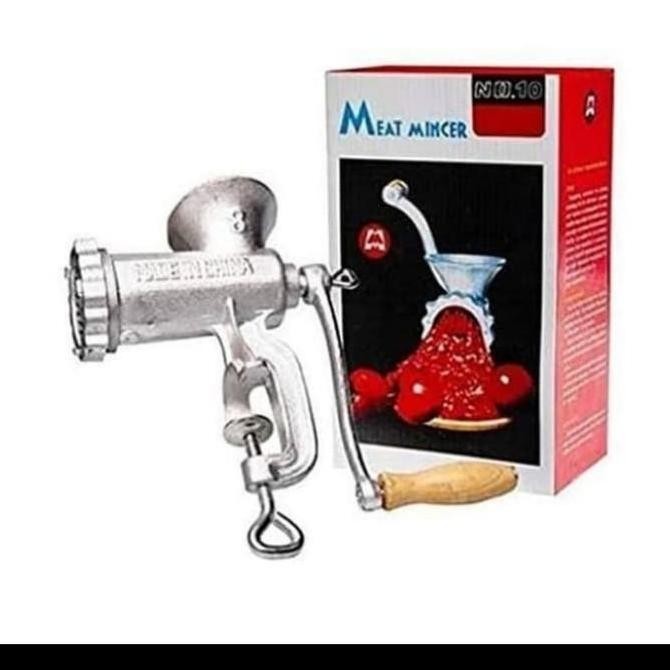 Sale Mesin Giling Daging / Kacang Manual Besi Ukuran 10 Meat Mincer