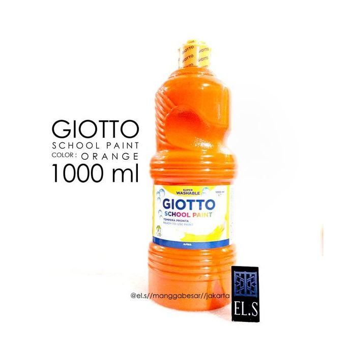 

ready Giotto School Paint Orange 1000 ml ( Cat Poster )