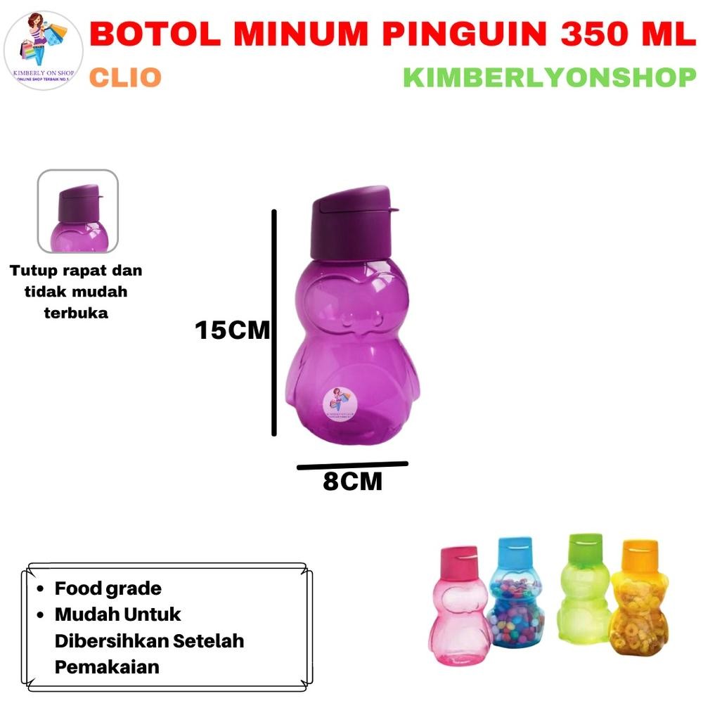 Botol Minum Minions / Pinguin ( 6Pcs ) Stok
