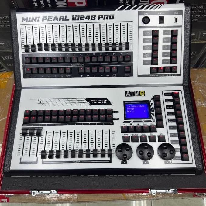 NEW Minipearl 1024B PRO Pearl 1024B PRO dmx console mixer lighting lampu panggung parled moving beam