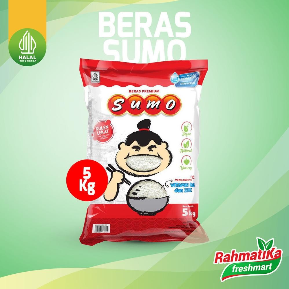 

ready Beras Sumo Merah 5 Kg / Beras Sumo 5 Kg murah