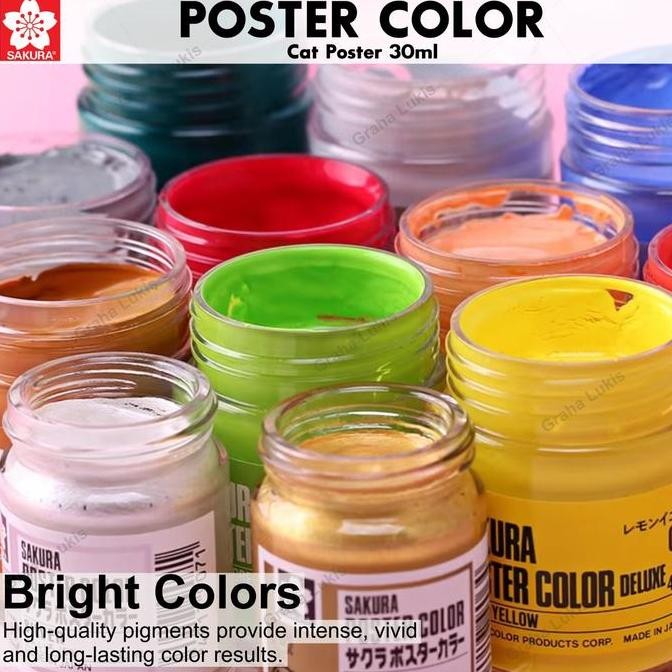 

ready Cat Poster - SAKURA POSTER COLOURS 30ML