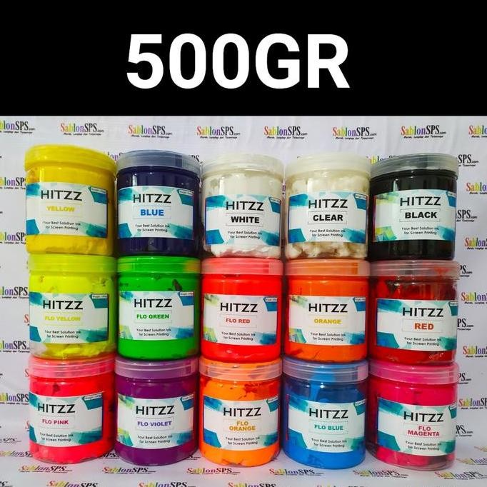 

ready TINTA PLASTISOL MAGENTA FLUORECENT STABILO DISTRO CLOTHING 500GR