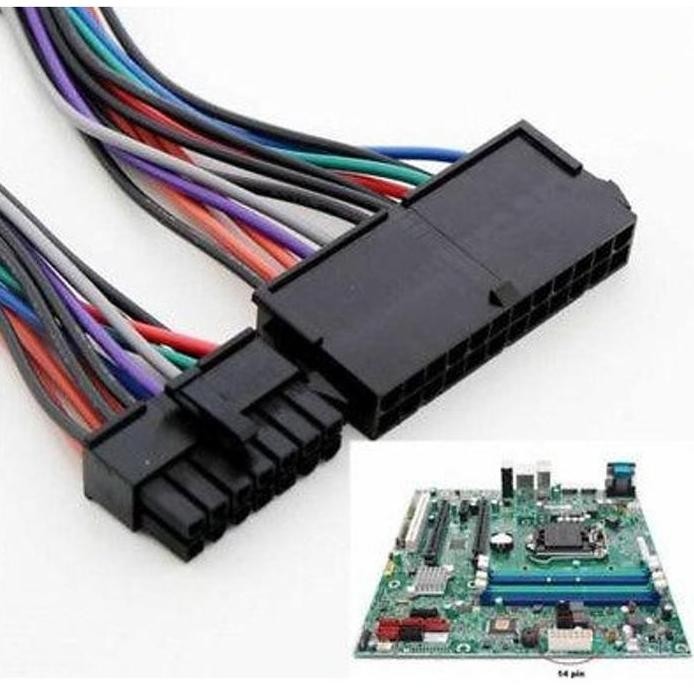new  ADAPTER ATX 24 PIN TO 14 PIN UNTUK LENOVO IBM