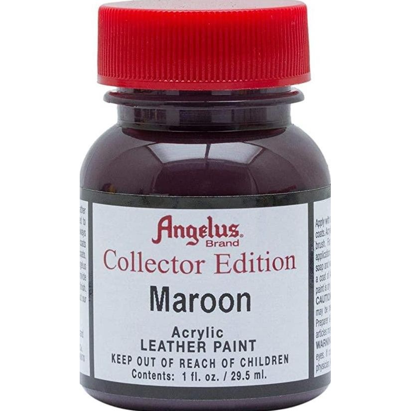 

ready Angelus Collector Edition Maroon Cat Bahan Kulit 29 Ml USA