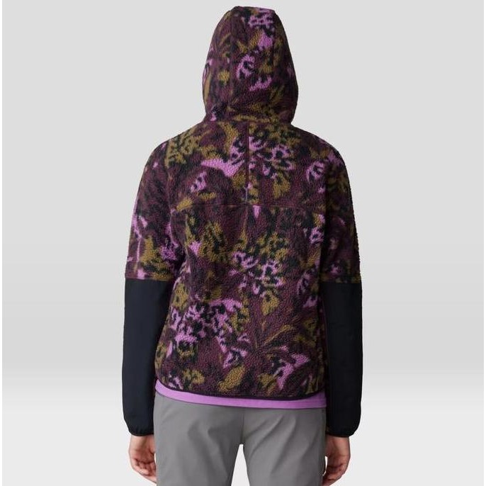 Jaket Winter Mountain Hardwear Women'S Hicamp Fleece Printed Hoodie