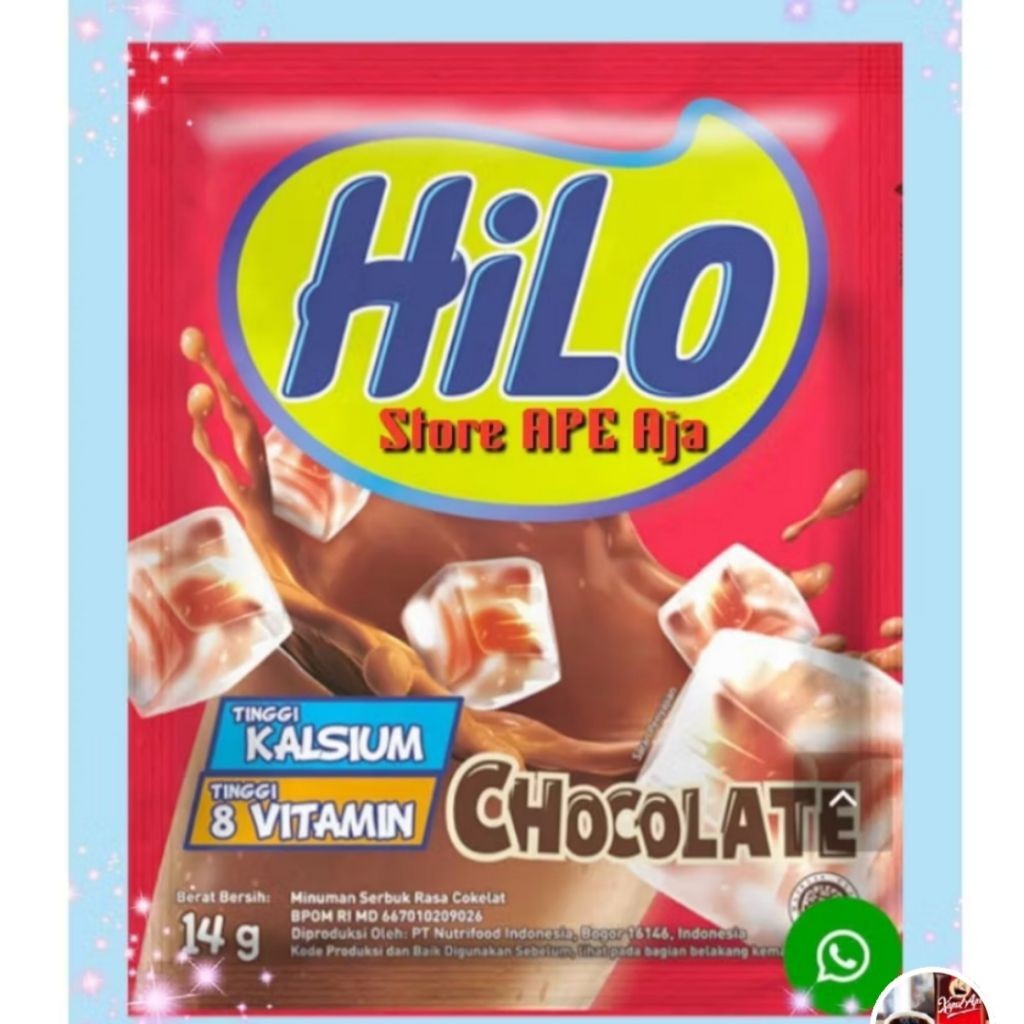 

SUSU HILO CHOCOLATE [ 20gr X 10 Sachet ]
