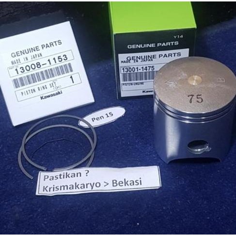 Seher Ring B75 Ninja RR 150 R Ori Piston Ring Kawasaki