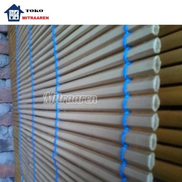 ready Kerai Bambu Wide Tirai Bambu 2x2 Meter