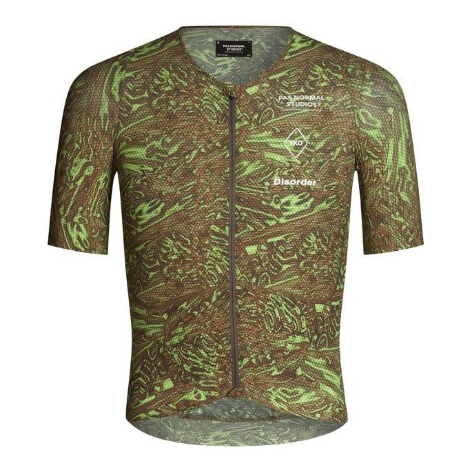 Pas Normal Studios PNS Men's TKO Mechanism Pro Jersey - Green Beehi