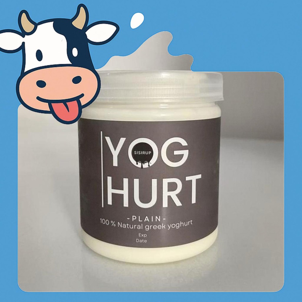 

Greek Yoghurt Plain 500 Gr / Homemade Greek Yoghurt Sisirup