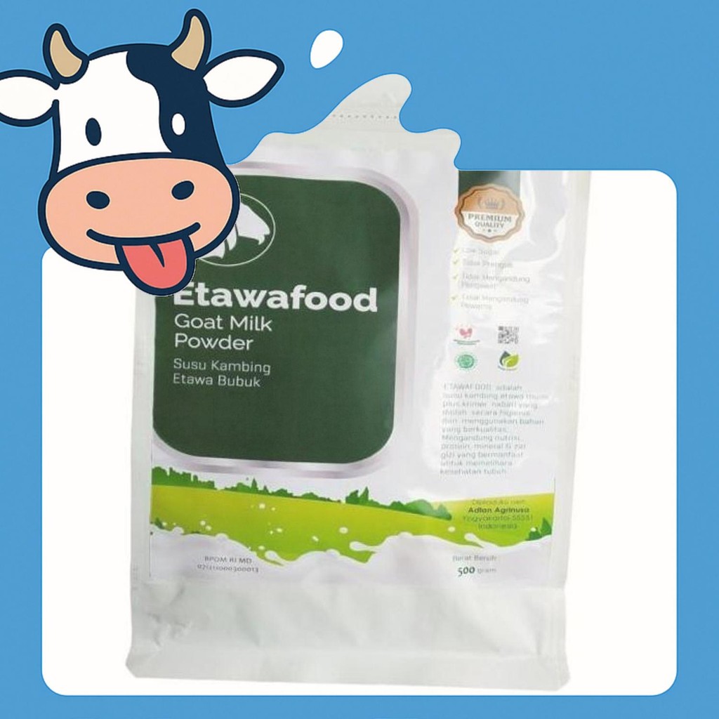 

Diskon Susu Kambing Etawa Etawafood 500 Gram Tinggi Kalsium Dairy Milk Bpom Md 0712111003 Bubuk