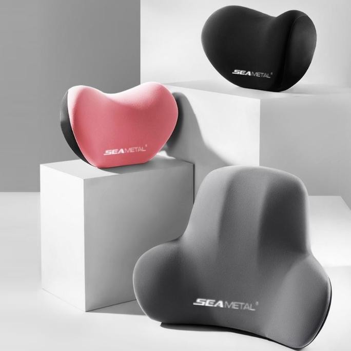 vara SEAMETAL Sandaran Kepala Mobil Penyangga Pinggang Bantal Leher Penyangga Pinggang Bantal Leher 