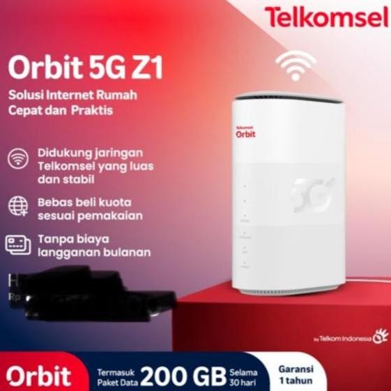 ready  ROUTER TELKOMSEL ORBIT 5G Z1