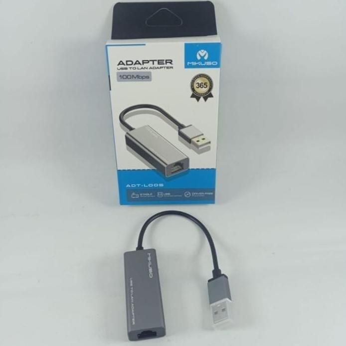 ready  Mikuso ADT-L005 Pro USB To LAN Adapter 100mb/s Nisuta ADT-L005 Pro Original Mikuso