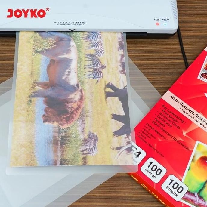 

[[ XIAMUNG / LAMINATING FILM / PLASTIK LAMINATING JOYKO LF100-2234 (F4) BEST SELLER