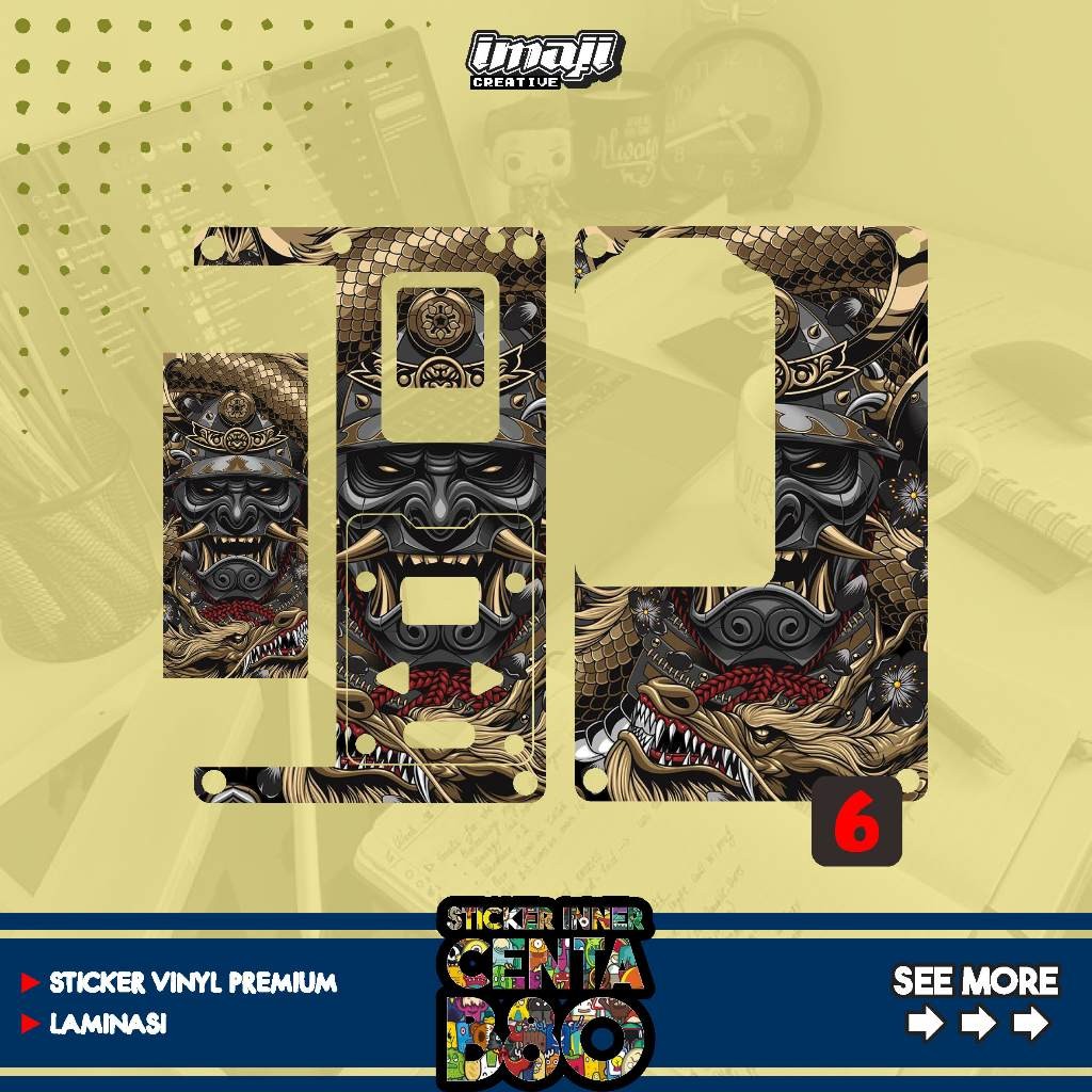 

Stiker B80 Imaji Creative 6 Garskin Stiker Custom Fullbody Bisa COD