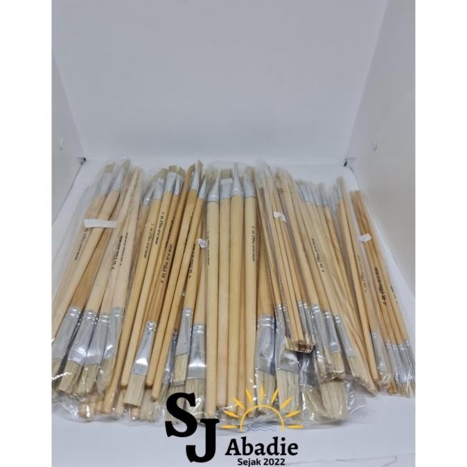 

(Expert) (12 PC) ETERNA Kuas Gambar Lukis Paint Brush 1 3 4 5 6 7 9 10 11 12 | SJ ABADIE |