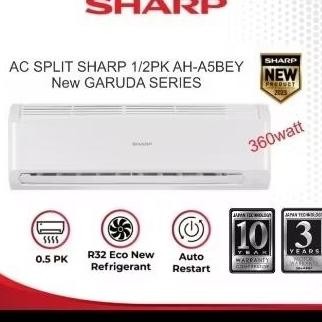 Produk Baru AC Sharp 1/2PK - 1PK | Unit Only & Paket Plus Pasang Bogor | Low Watt R32