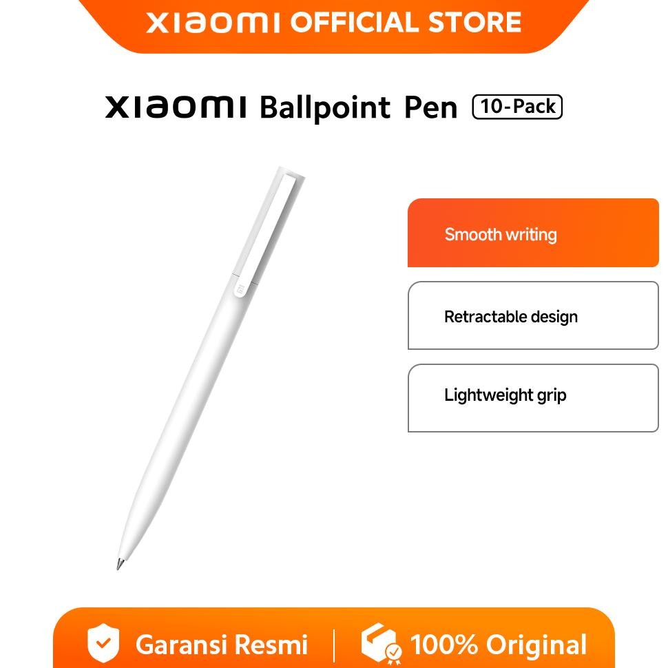 

Pulpen Xiaomi Ballpoint Pen | Tinta Halus | Desain Ringan | Resmi Xiaomi Store Original